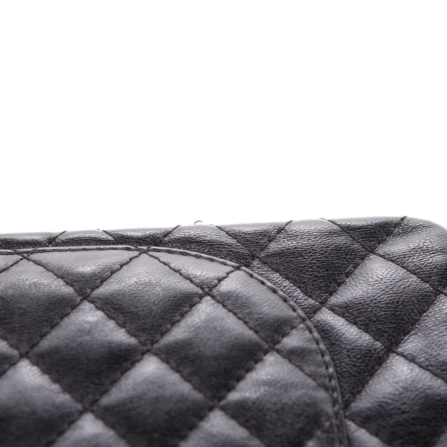 Chanel Calfskin Quilted Spoon Charms Brasserie 2.55 Reissue 225 Flap Black 10 of 11