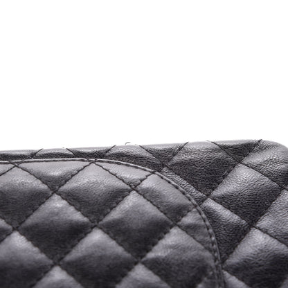 Chanel Calfskin Quilted Spoon Charms Brasserie 2.55 Reissue 225 Flap Black 10 of 11