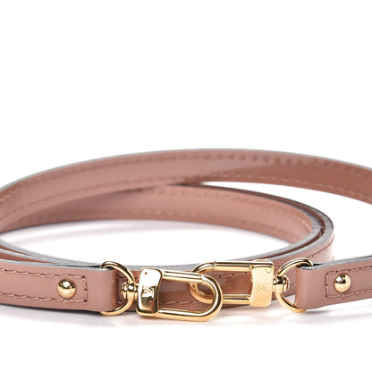 Louis Vuitton Patent 12mm Alma BB Shoulder Strap Rose Velours 3 of 3