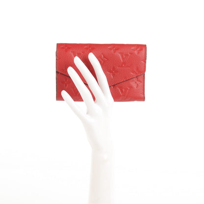 Louis Vuitton Empreinte Compact Curieuse Wallet Cherry 2 of 8