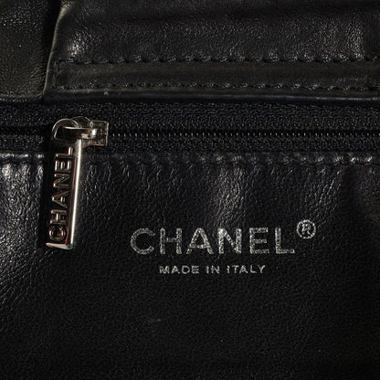 Chanel Leather Luxe Ligne Flap Black 6 of 7