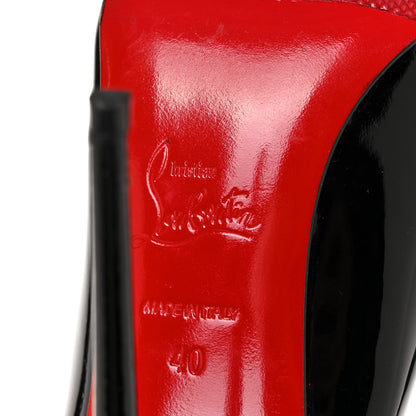 Christian Louboutin Patent So Kate 120 Pumps 40 Black 6 of 7