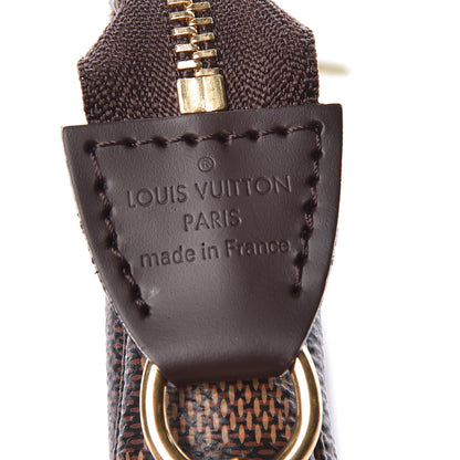 Louis Vuitton Damier Ebene Mini Pochette Accessories 5 of 7