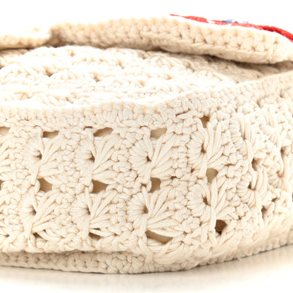 Chanel Crochet Camellia Small Flap Ivory 10 of 10