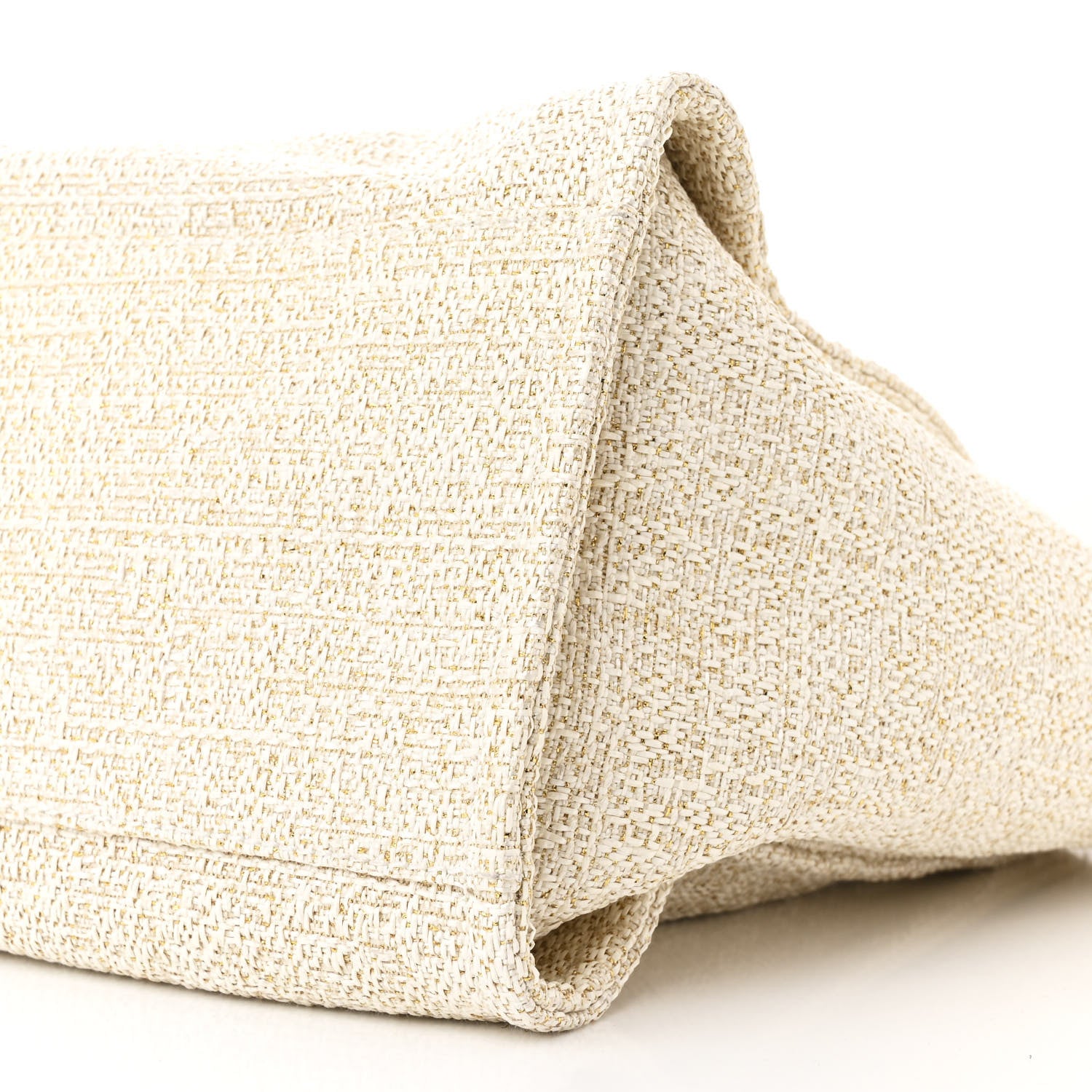 Chanel Canvas Large Deauville Tote Ivory 10 of 11