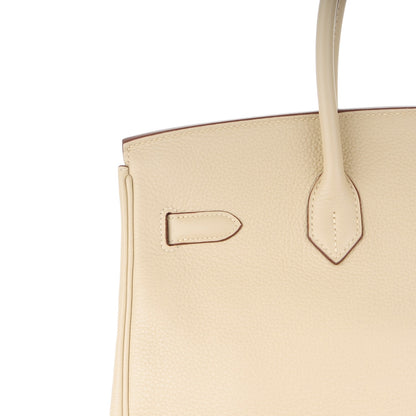 Hermes Taurillon Clemence Birkin 35 Parchemin 19 of 25