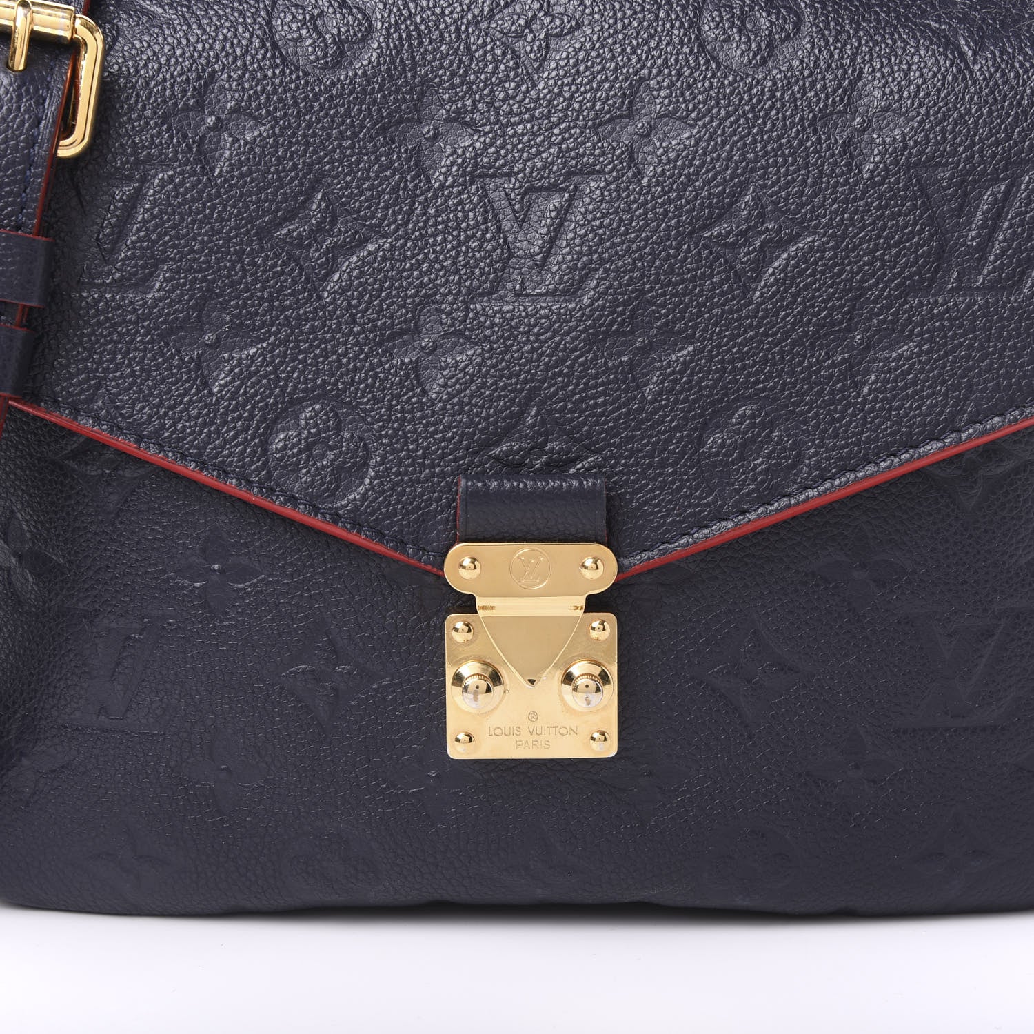 Louis Vuitton Empreinte Pochette Metis Marine Rouge 9 of 9