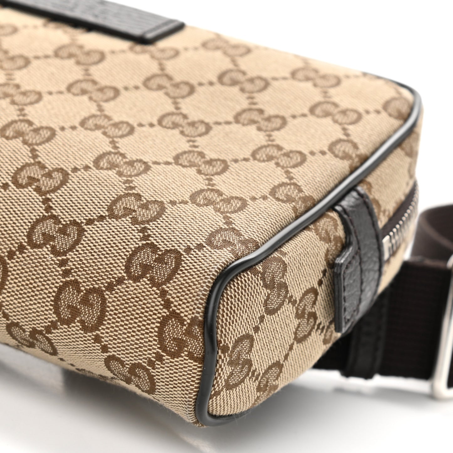 Monogram Belt Bag Dark Brown