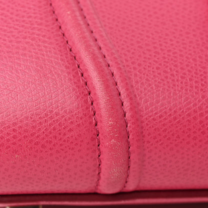 Celine Grained Calfskin Medium Phantom Luggage Fuchsia 22 of 23