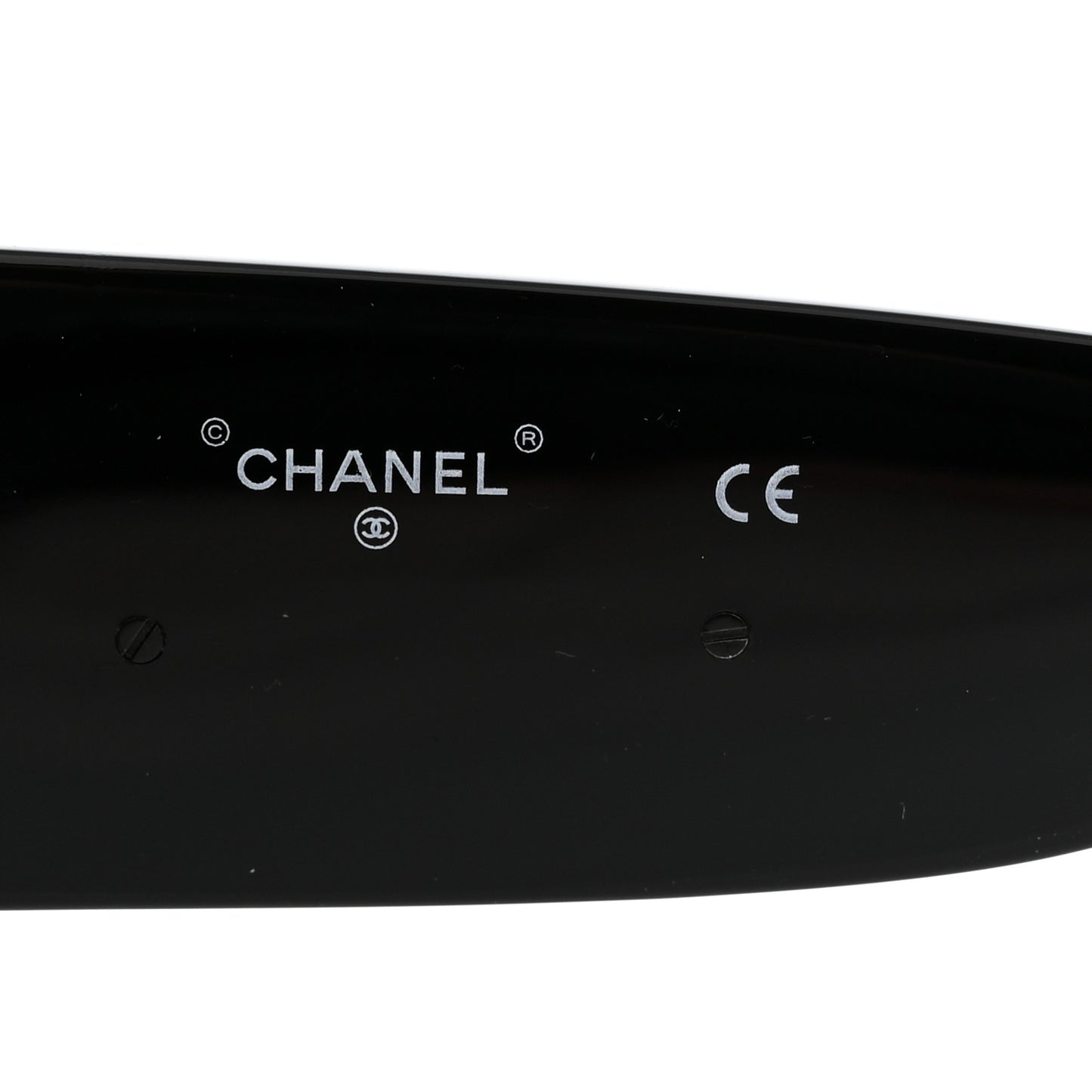 Acetate CC Logo Square Sunglasses 71472 Black