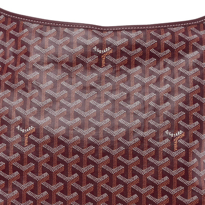 Goyard Goyardine Boheme Hobo Burgundy 10 of 12
