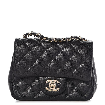 Chanel Caviar Quilted Mini Square Flap Black 1 of 8