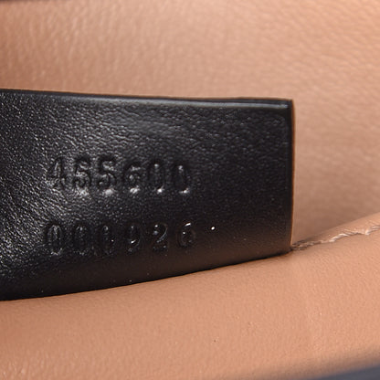 Gucci Suede Pearly GG Marmont Clutch Black 7 of 10