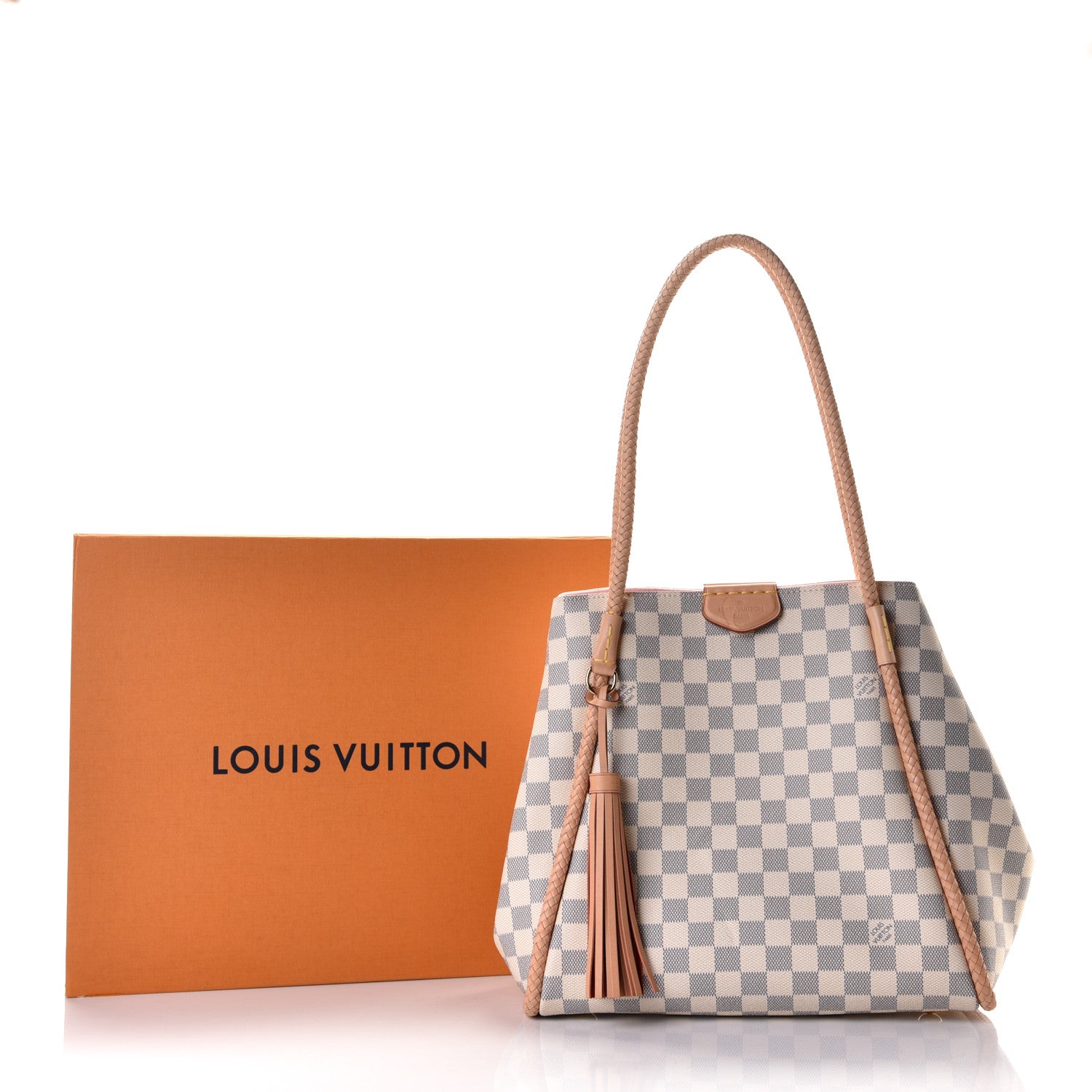 Louis Vuitton Damier Azur Propriano Rose Ballerine 7 of 7