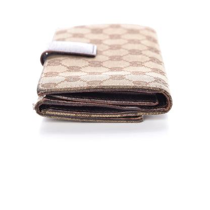 Gucci Monogram Hasler Continental Wallet Dark Brown 23 of 23