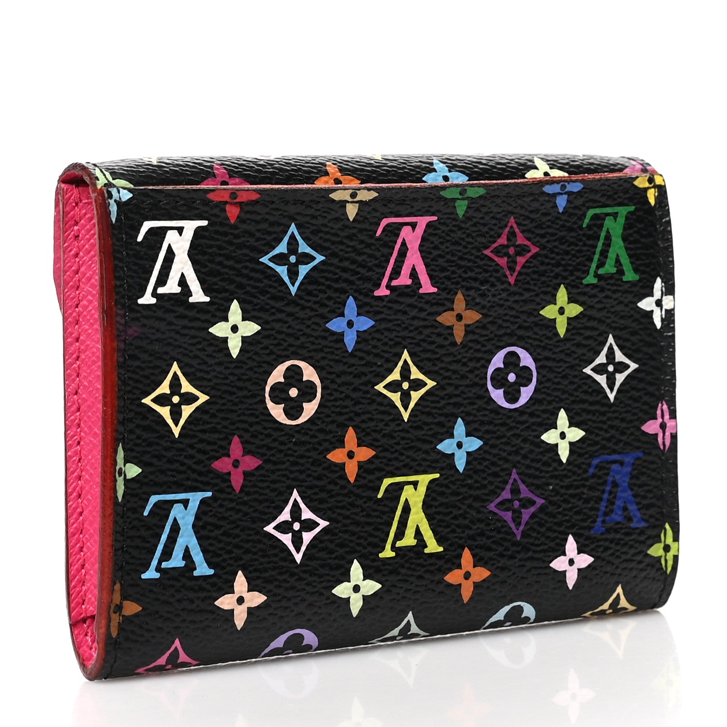 Louis Vuitton Monogram Multicolor Business Card Holder Black Grenade 3 of 8