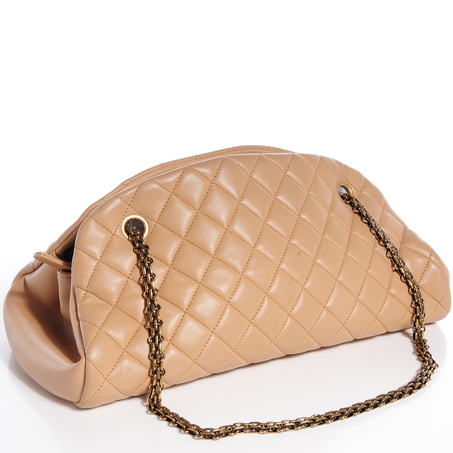 Lambskin Medium Just Mademoiselle Beige