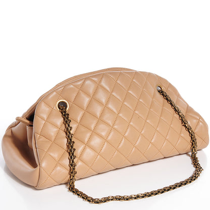 Chanel Lambskin Medium Just Mademoiselle Beige 3 of 7