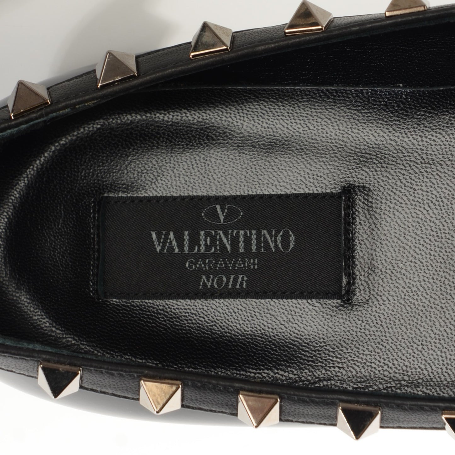 Patent Rockstud Ballerina Flats 39.5 Black