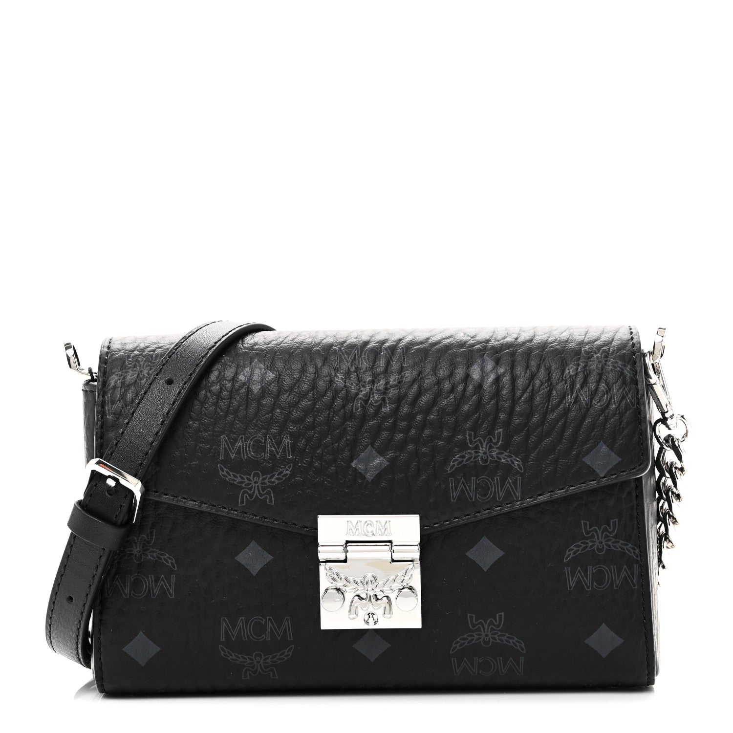 MCM Visetos Tracy Crossbody  Black 1 of 8