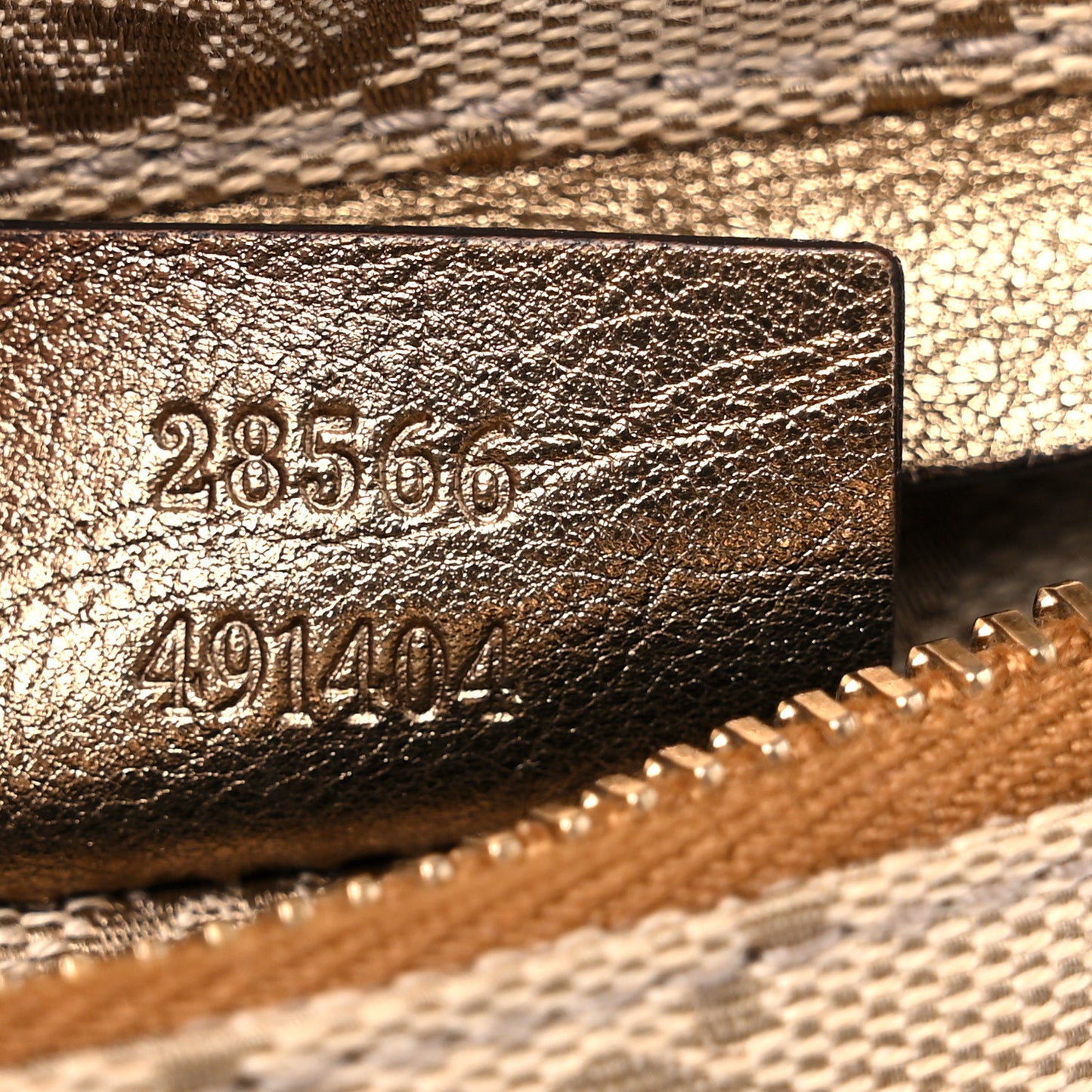GG Monogram Web Double Pocket Belt Bag Gold Pink
