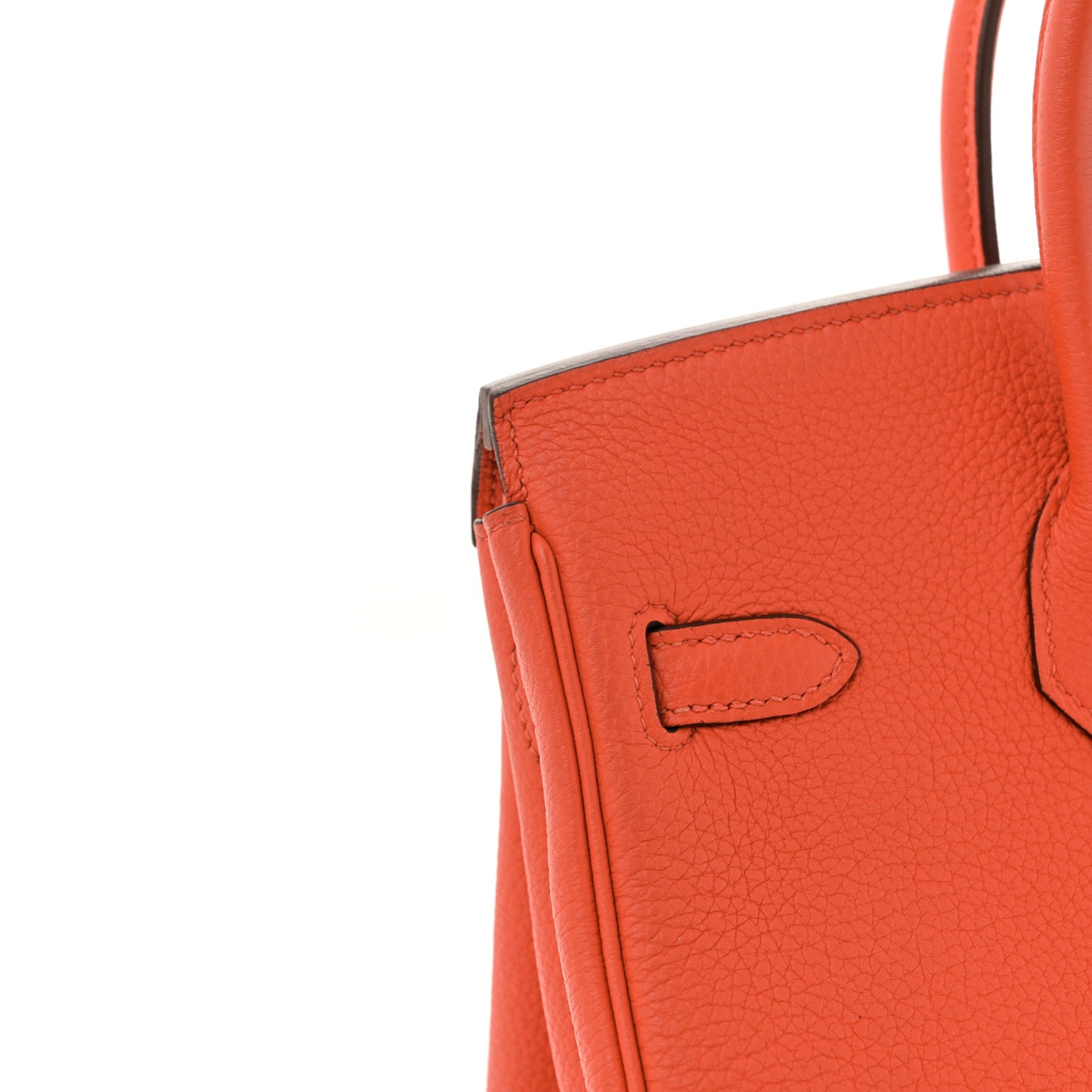 Togo Birkin 25 Orange Poppy