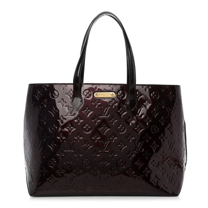 Louis Vuitton Vernis Wilshire MM Rouge Fauviste 1 of 10