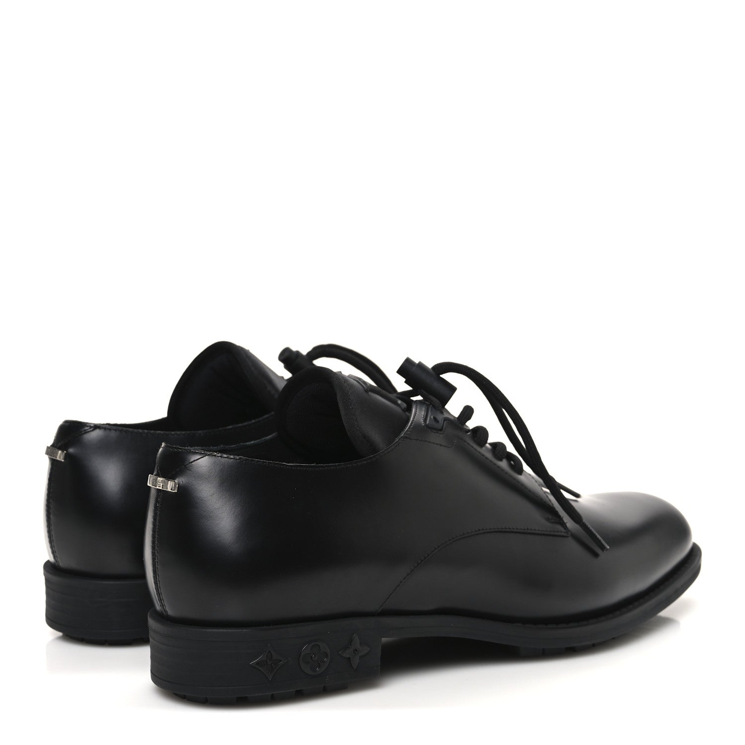 louis vuitton men's dress shoes Louis Vuitton Calfskin Mens Formal Derby Shoes 8 Black 1747825 –  FASHIONPHILE