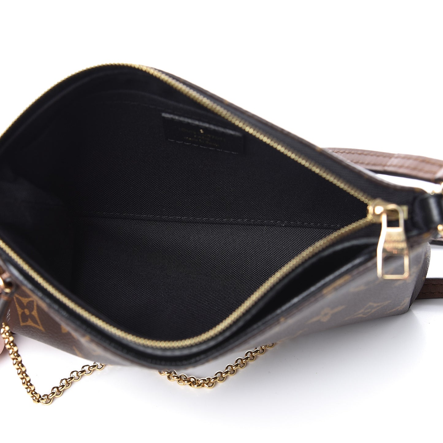 Monogram Pallas Clutch Black