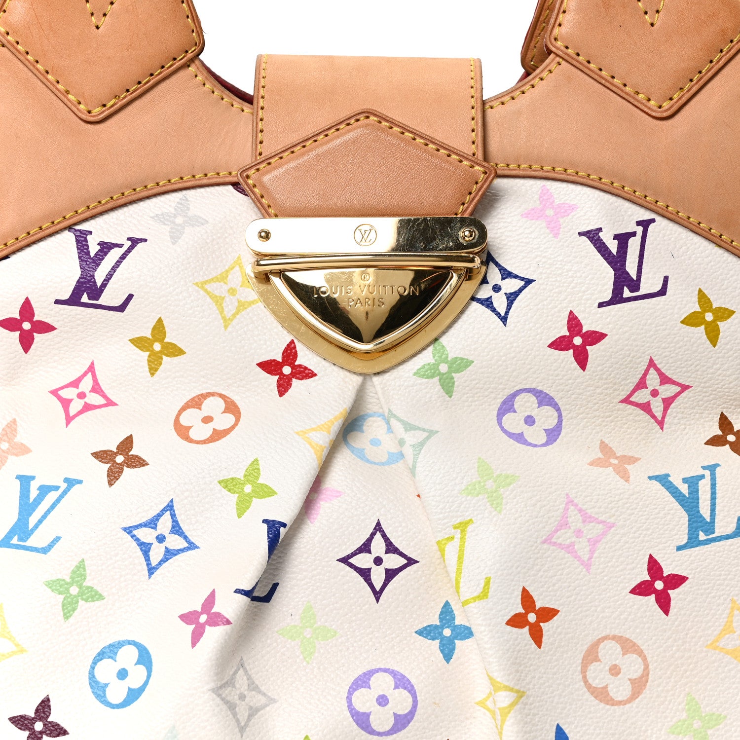 Louis Vuitton Monogram Multicolor Ursula White 7 of 9