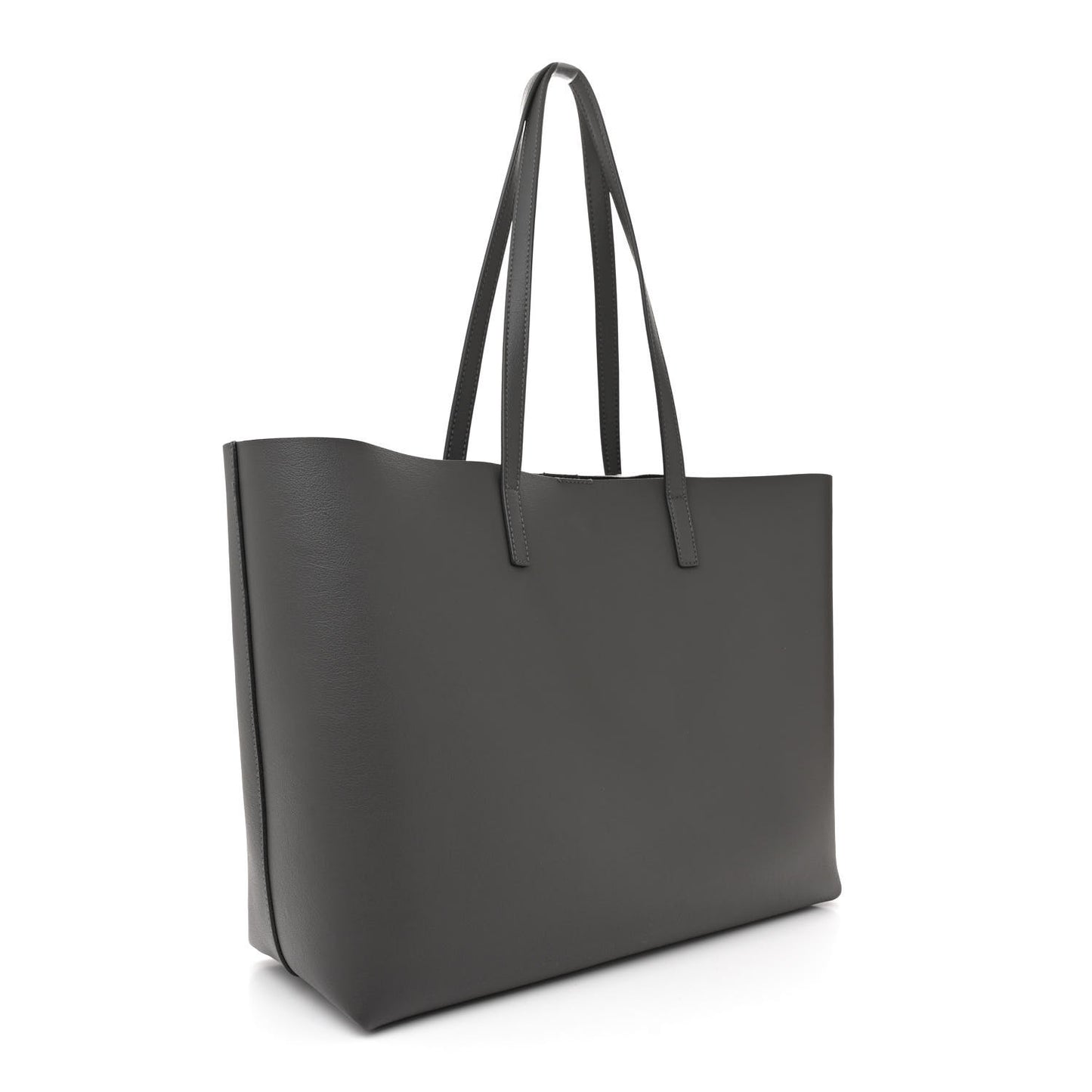 Calfskin Large Shopping Tote Storm