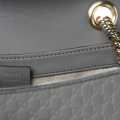 Gucci Soft Microguccissima Medium Emily Chain Shoulder Bag Loess 9 of 10