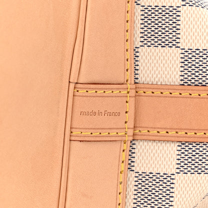 Louis Vuitton Damier Azur Noe BB 7 of 10