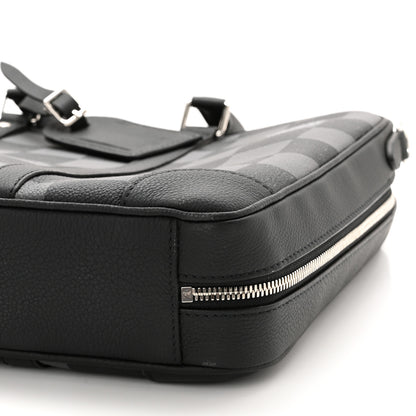 Louis Vuitton Damier Sirius Briefcase Black 9 of 9