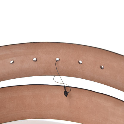 Gucci GG Plus Monogram Niagara Lux Calfskin Interlocking G 40mm Belt 95 38 Beige Ebony Cocoa 5 of 7