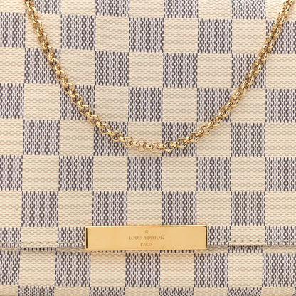 Louis Vuitton Damier Azur Favorite MM 8 of 11