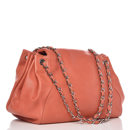 Chanel Lambskin Sensual Accordion Flap Coral 3 of 12
