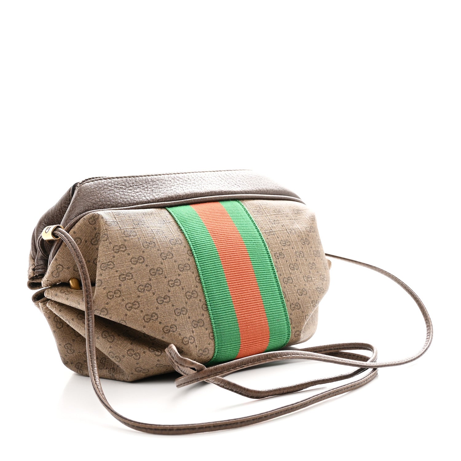 Gucci Mini Vintage GG Supreme Monogram Web Butterfly New Candy Crossbody Beige New Acero 3 of 10