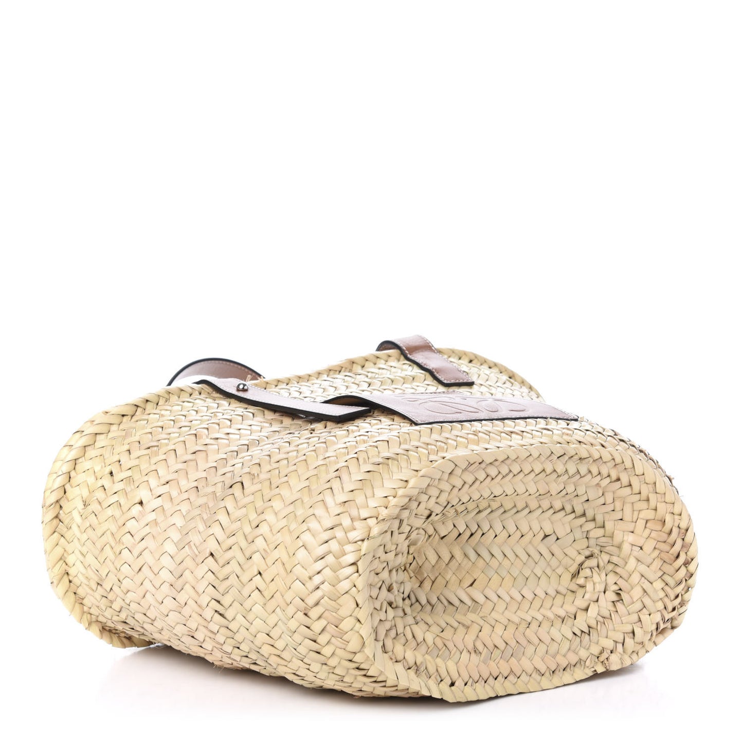 Raffia Large Basket Tote Bag Natural Tan
