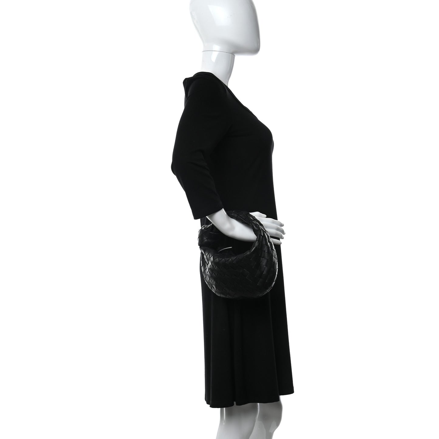 Nappa Intrecciato Mini Jodie Black