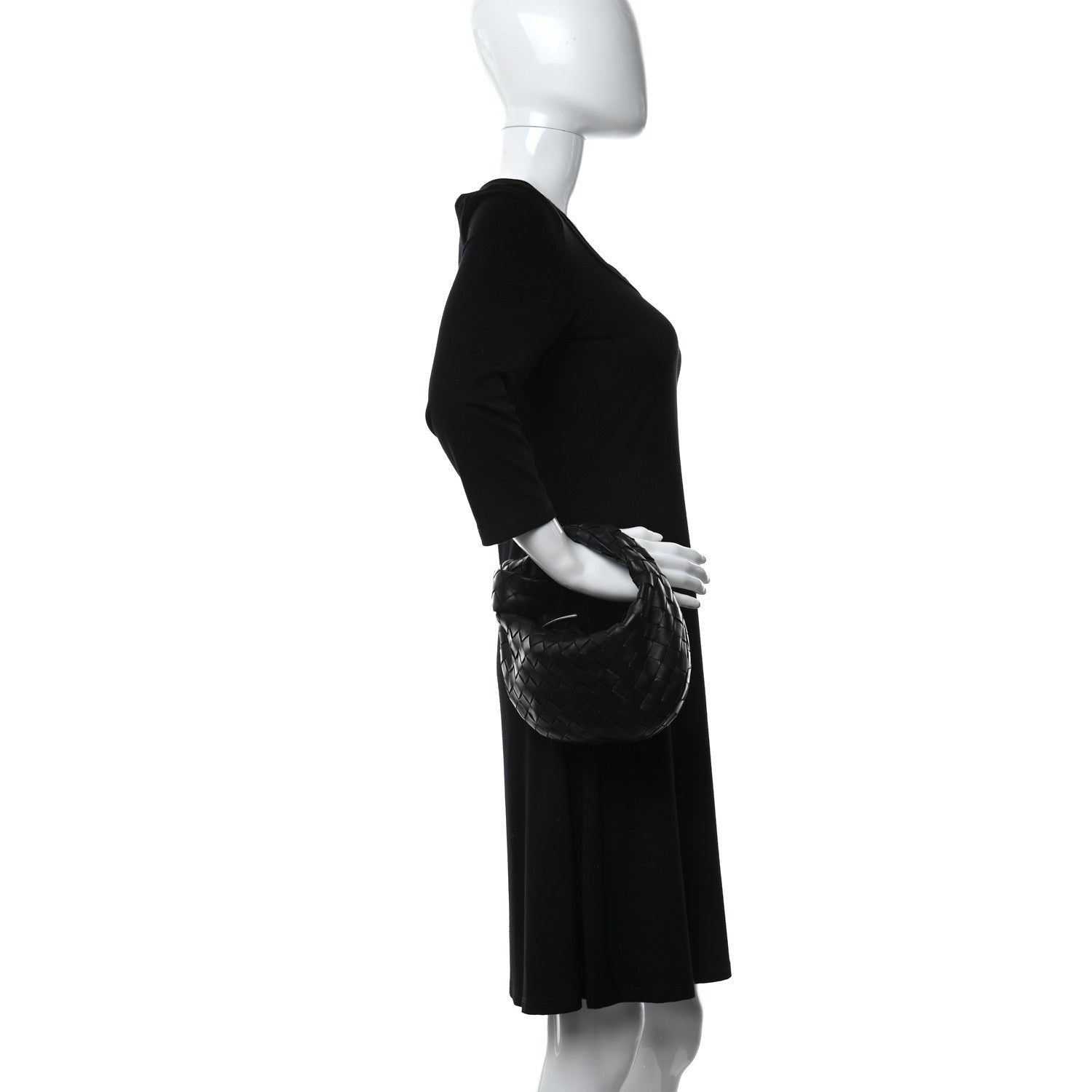 Bottega Veneta Nappa Intrecciato Mini Jodie Black 3 of 8