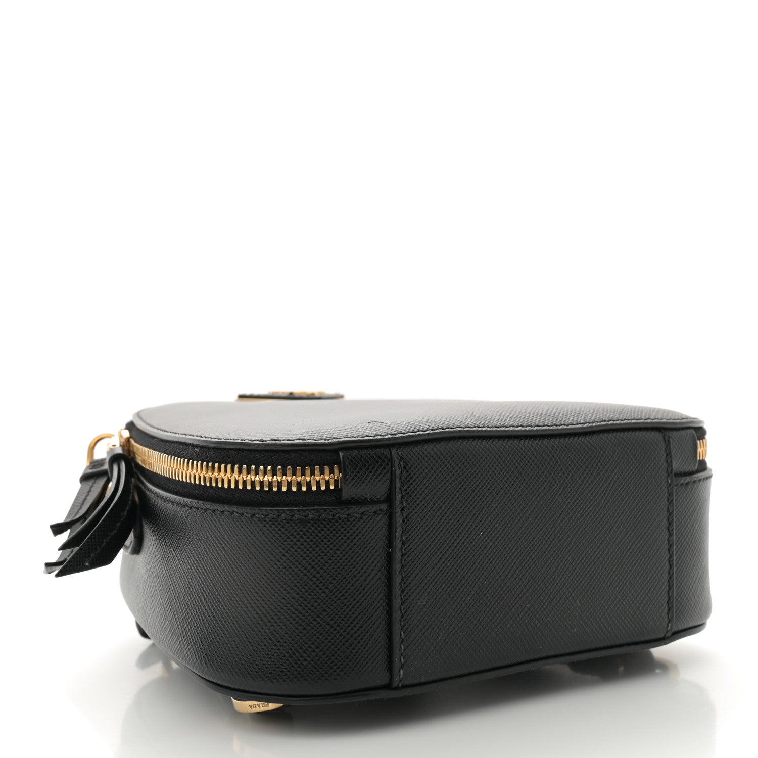 Prada Saffiano Lux Mini Odette Backpack Black 1702099 – FASHIONPHILE
