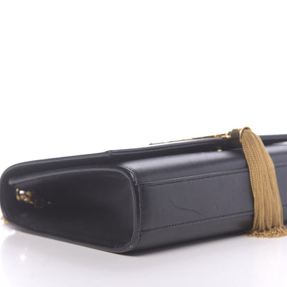 Saint Laurent Smooth Calfskin Medium Classic Monogram Kate Tassel Satchel Black 7 of 13