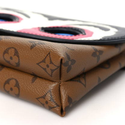 Louis Vuitton Reverse Monogram Kabuki Pochette Black 9 of 10