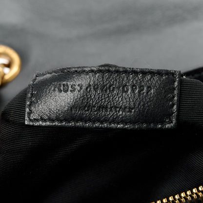 Saint Laurent Calfskin Y Quilted Monogram Medium Loulou Chain Satchel Black 8 of 11