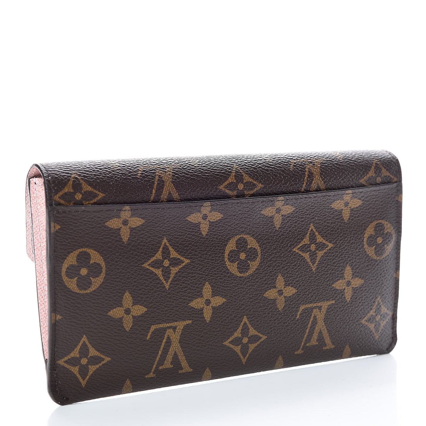 Monogram Jeanne Wallet Rose Ballerine