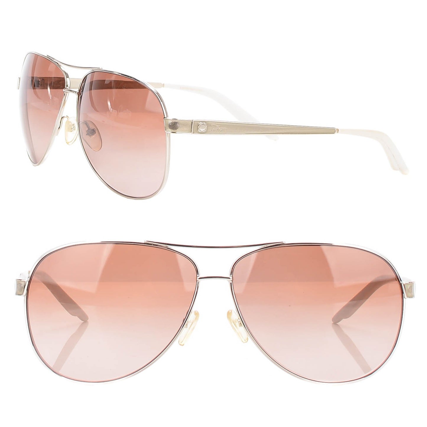Cinquante 2 Aviator Sunglasses Silver