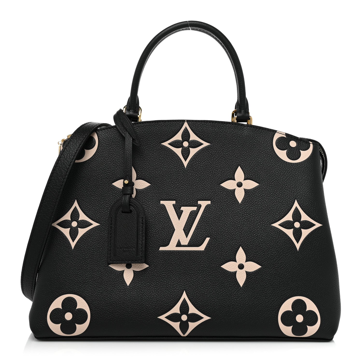 Louis Vuitton Empreinte Monogram Giant Grand Palais Black Beige 1 of 10