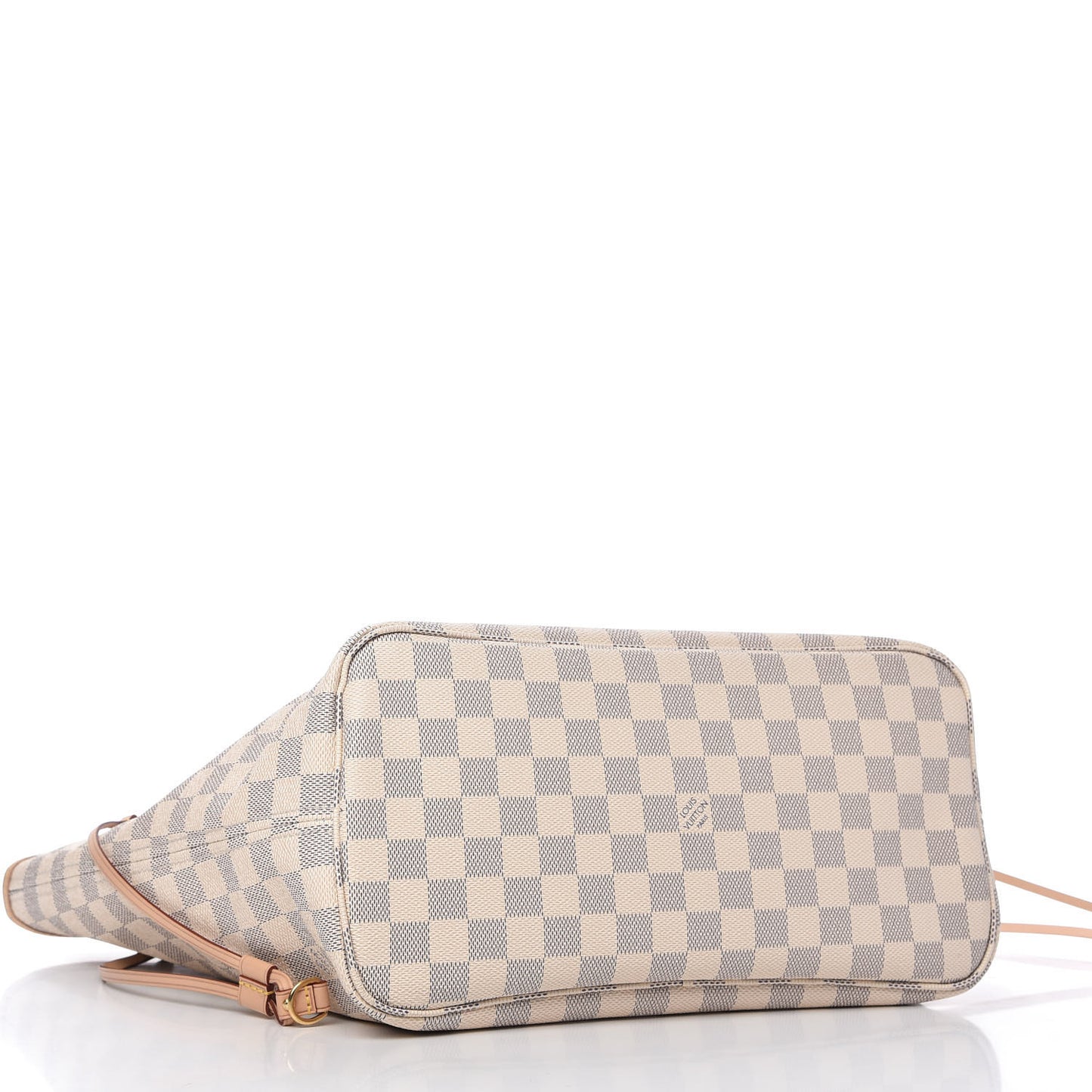 Damier Azur Neo Neverfull MM Rose Ballerine