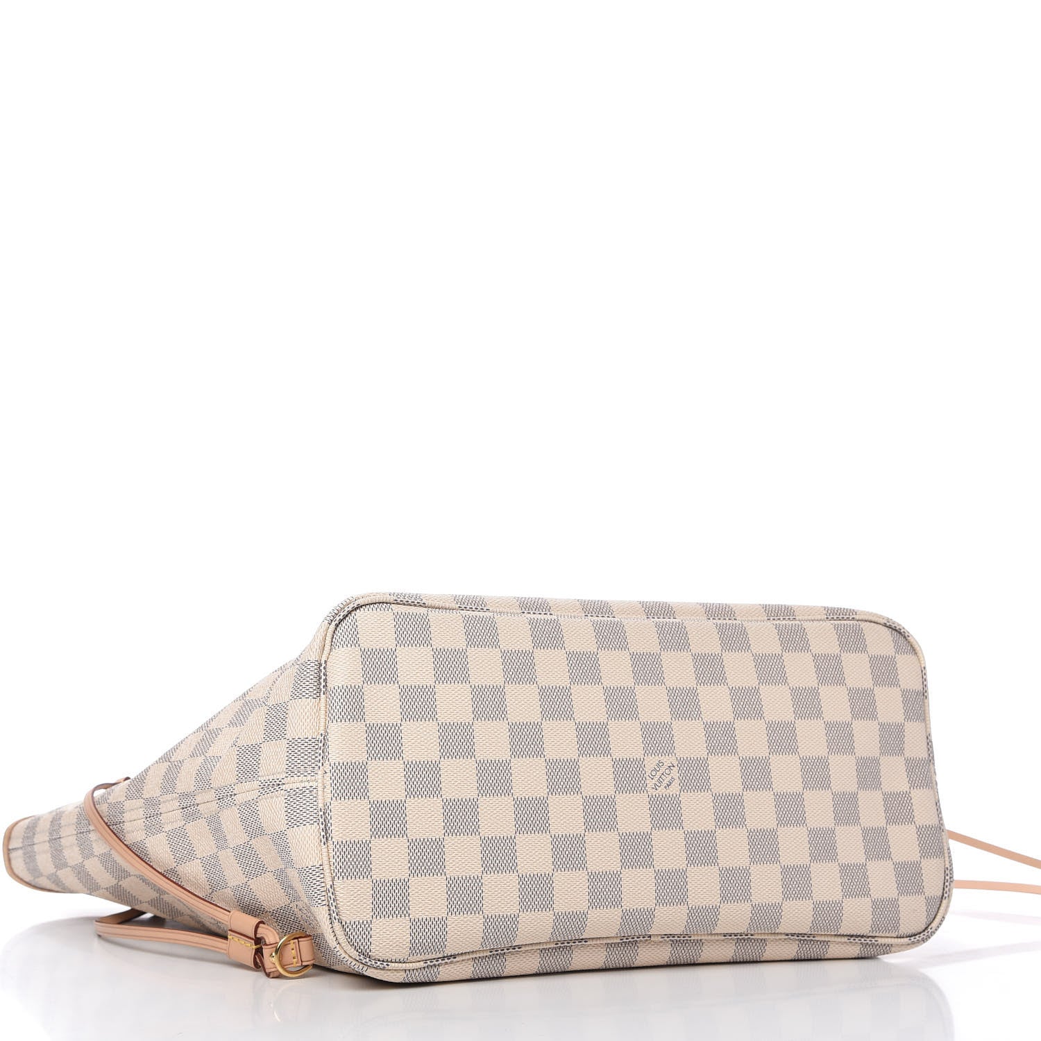 Louis Vuitton Damier Azur Neo Neverfull MM Rose Ballerine 4 of 11
